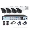 4K AHDTV 4 Channel CCTV Security Camera System with 8MP/5MP/2MP Cameras and DVR Kit for Factory Outdoor Surveillance